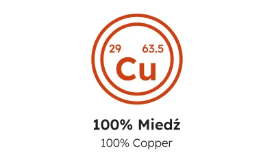 100% Miedź
