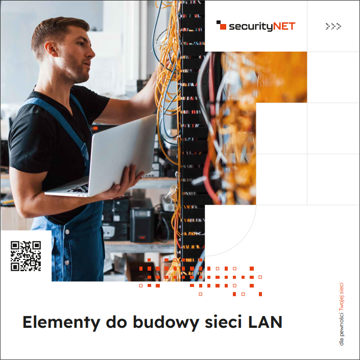 Broszura securityNET – elementy do budowy sieci LAN