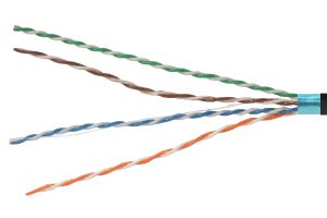 securityNET F/UTP cable category 5e PE outdoor gel-filled 500m