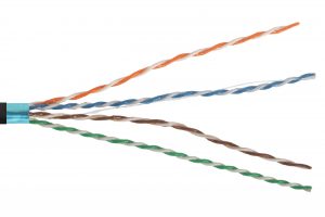 Kabel securityNET F/UTP kategoria 5e PE zewnętrzny żelowany 500m