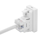 Faceplate 22.5x45mm for 1xRJ45 Keystone Jack