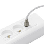 Faceplate 22.5x45mm for 1xRJ45 Keystone Jack