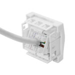 Adapter 2xRJ45 45×45