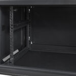 Szafa wisząca 19 cali 9U 600×450 drzwi perforowane
