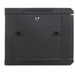 19-inch 6U 600x450x370 securityNET wall-mounted rack cabinet with perforated door