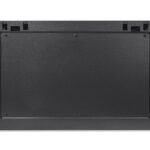 19-inch 6U 600x450x370 securityNET wall-mounted rack cabinet with perforated door