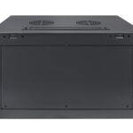 19-inch 6U 600x450x370 securityNET wall-mounted rack cabinet with perforated door