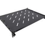 19″ 1U shelf depth 650-825mm, 4 points mounting for 800mm and 1000mm deep cabinets
