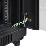 19” 24U 600x800x1317 securityNET free-standing rack cabinet