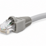 Osłonka RJ45 na kabel 6-8mm szary op.100 sztuk