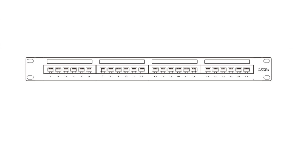 Instrukcja montażu – panel krosowy UTP