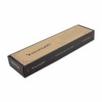 Category 6 19-inch 1U 24xRJ45 UTP Patch Panel black with cable-mounting bracket