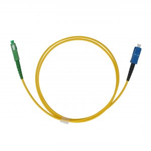 Patchcord jednomodowy SC/APC-SC/PC simplex