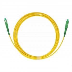 Patchcord jednomodowy SC/APC-SC/APC simplex