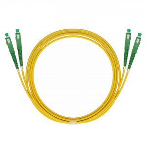 Patchcord jednomodowy SC/APC-SC/APC duplex