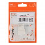 Moduł keystone RJ45 <br> kategoria 5e STP (beznarzędziowy)