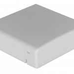 Empty subscriber socket, allows installation of 2xSC simplex/LC duplex