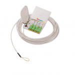 Indoor outlet, OUT-4 4xSC/APC with single-mode cable in CPR: B2ca