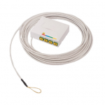 Indoor outlet, OUT-4 4xSC/APC with single-mode cable in CPR: B2ca