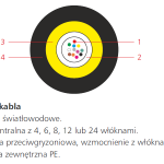 CTC A-DQ(ZN)B2Y Outdoor Fiber Optic Cable