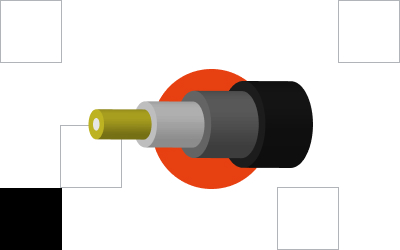 Podstawowe komponenty kabla światłowodowego