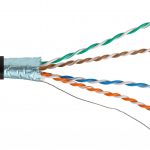 Kabel securityNET F/UTP kategoria 5e PE zewnętrzny suchy 500m