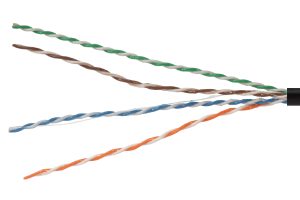 securityNET U/UTP cable Category 5e PE outdoor gel-filled 305m