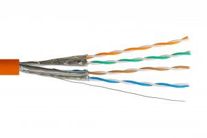 Kabel securityNET U/FTP kategoria 6A LSZH Cca 500m
