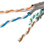 securityNET F/FTP cable cat. 6A LSZH B2ca