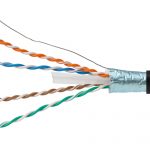 securityNET F/UTP category 6A PE outdoor dry cable 500m