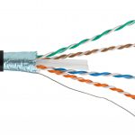 Kabel securityNET F/UTP kategoria 6A PE zewnętrzny suchy 500m