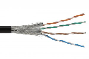Kabel securityNET S/FTP kategoria 7 PE zewnętrzny żelowany 500m