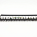 Patch panel niewyposażony 19 cali 1U 48 portów, czarny z organizerem kabli