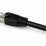 Osłonka RJ45 do wtyków BW na kabel do 10mm czarna op.100 sztuk